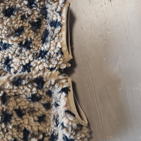Fabletics Tan And Black Cheetah Tahoe Teddy Jacket Size XS - Picture 6 of 8